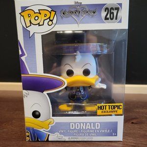 Disney Kingdom Hearts Donald Hot Topic Exclusive Funko Pop